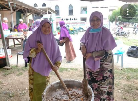 Program Memasak Bubur Asyura (Masjid Jamek Tok Jiring)