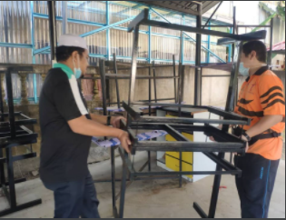 Gotong Royong Pembukaan Sesi Persekolahan 2021