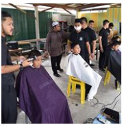 Program Gunting Rambut bersama Matt Barbershop Academy