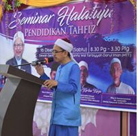 Seminar Hala Tuju Pendidikan Tahfiz