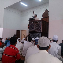 Solat Sunat Aidilfitri Di Masjid Jamek Tok Jiring